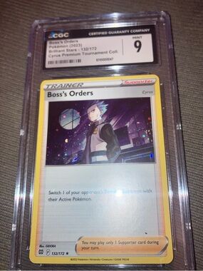 Boss’s Orders Pokemon Card Holo #132